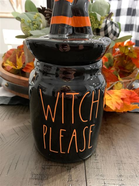 Incorporate Some Witchy Elements into Your Decor with Rae Dunn's Witch Pl3ase Line